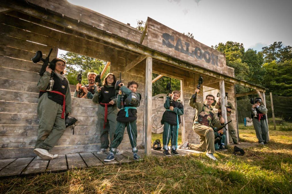 Paintball entre Nantes et Saint Nazaire à Frossay au coeur de la forêt